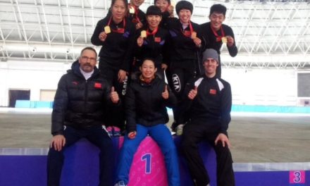 Schaatswedstrijden in China